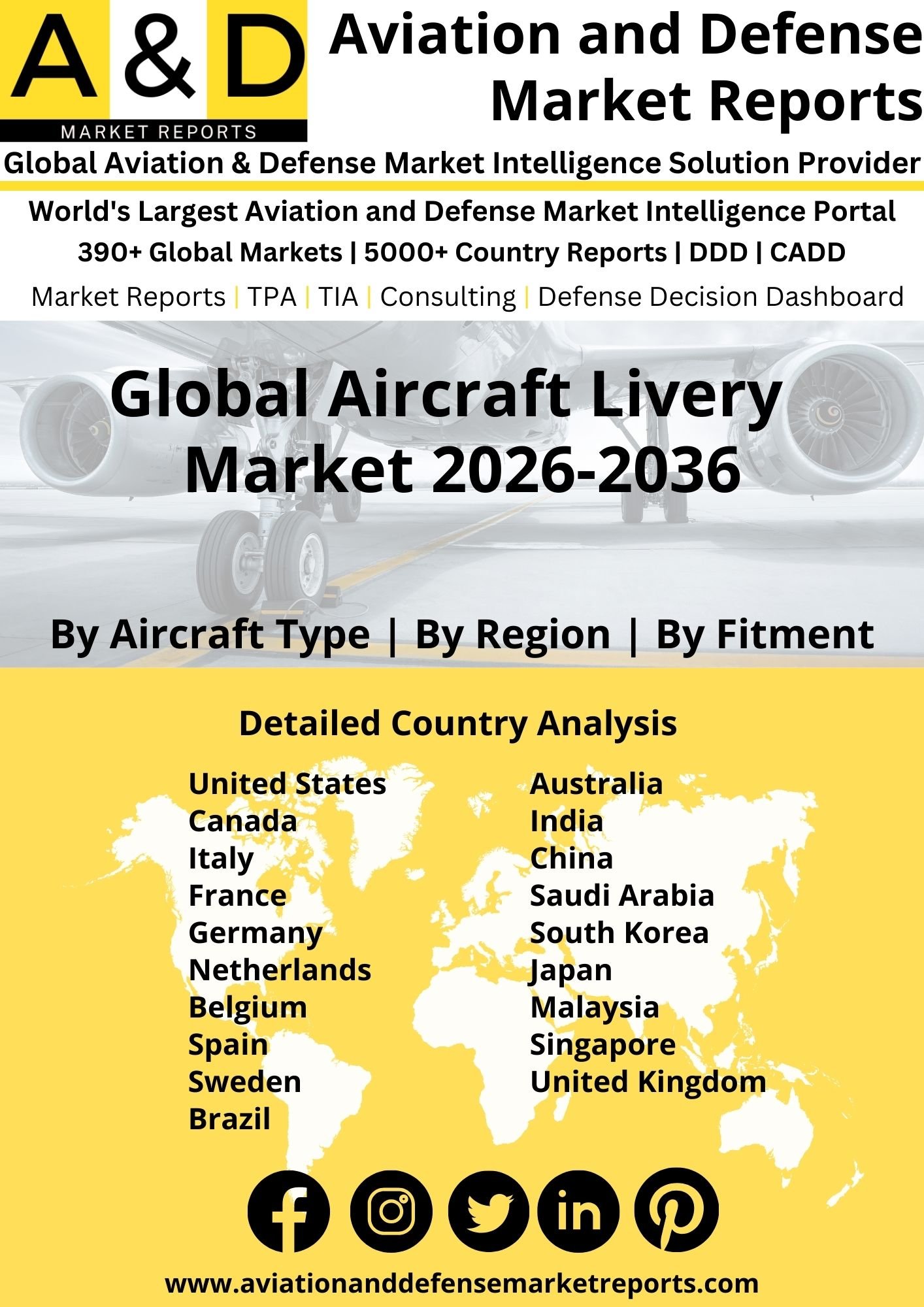 Global Aircraft Livery Market 2024-2034