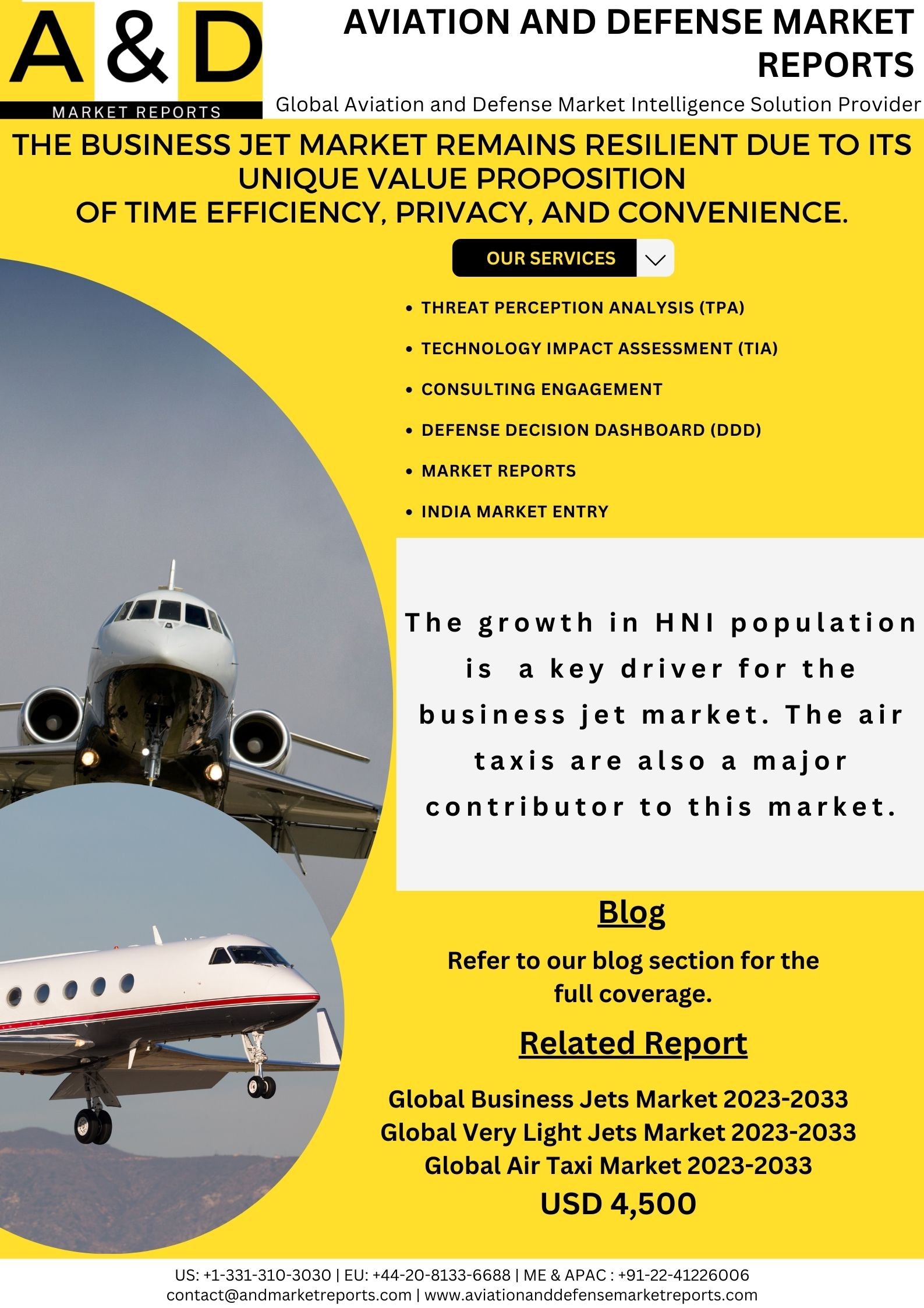 THE BUSINESS JET MARKET REMAINS RESILIENT DUE TO ITS UNIQUE VALUE PROPOSITION OF TIME EFFICIENCY, PRIVACY, AND CONVENIENCE