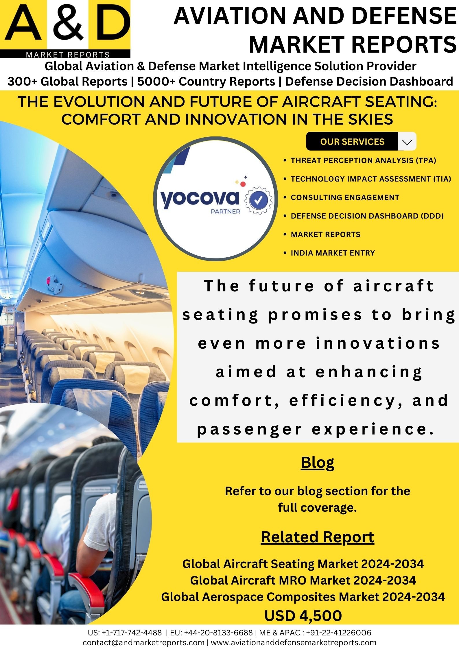 The Evolution and Future of Aircraft Seating: Comfort and Innovation in the Skies