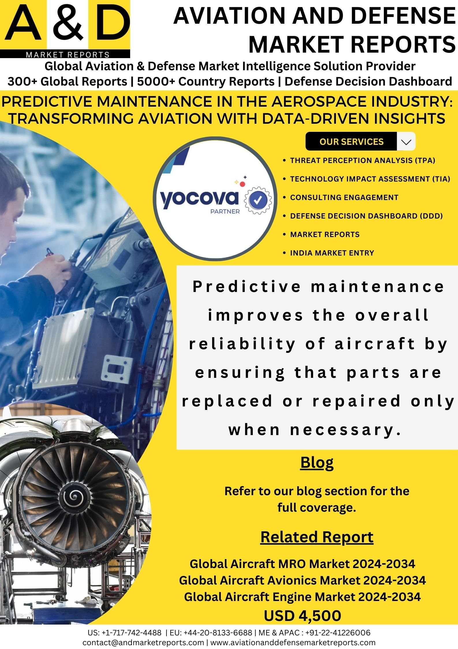 Predictive Maintenance In the Aerospace Industry: Transforming Aviation With Data-Driven Insights