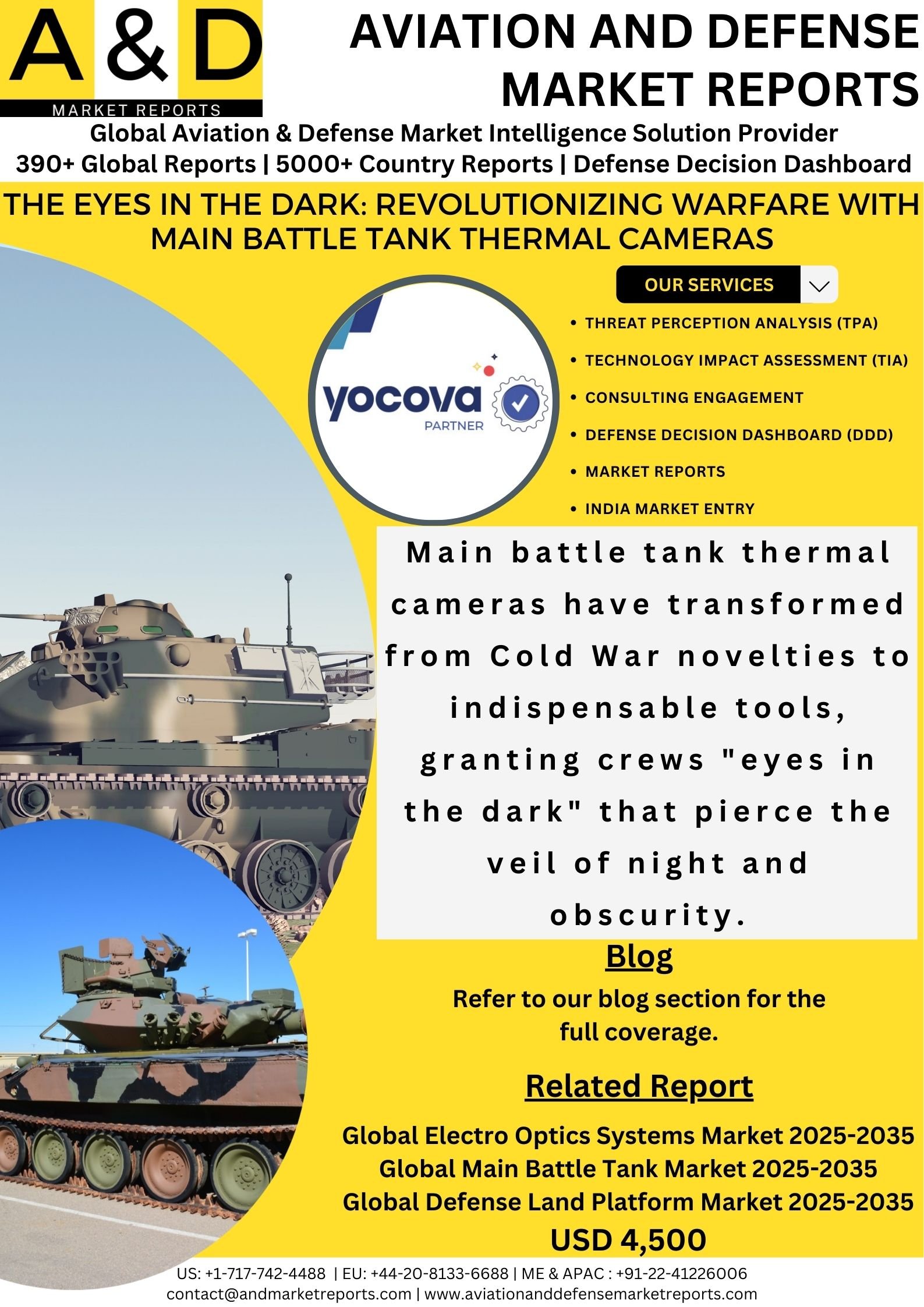 The Eyes in the Dark: Revolutionizing Warfare with Main Battle Tank Thermal Cameras