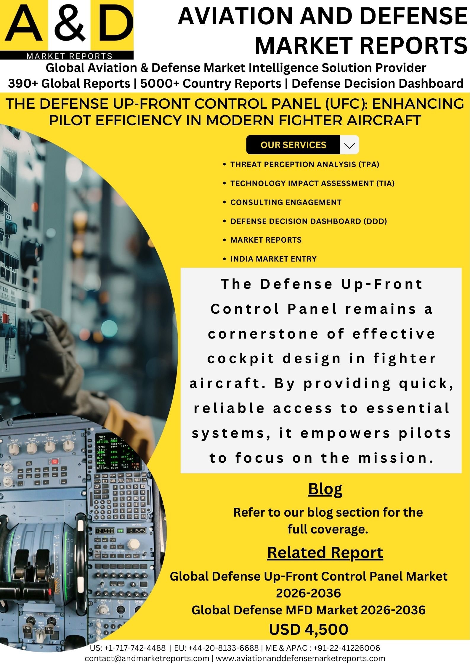 The Defense Up-Front Control Panel (UFC) – Enhancing Pilot Efficiency in Modern Fighter Aircraft
