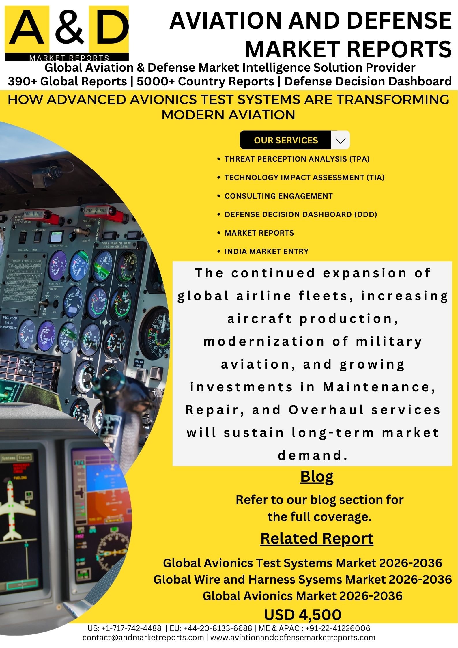 Global Avionics Test Systems Market: Trends, Growth & 2030 Forecast
